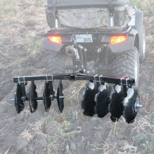 Impact Implements Disc Plow for ATV/UTV & 2 Receivers Winches Moto Alliance IP5579-