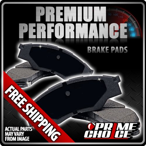 Prime Choice Auto Parts PCD1399 Set Of Performance Front Ceramic Disc Brake Pads With Rubberized Shims Brake Pads Prime Choice Auto Parts PCD1399