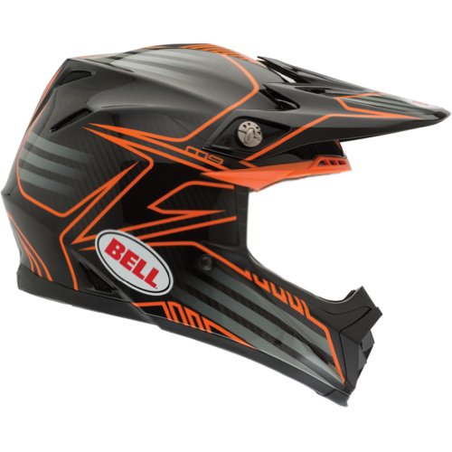 Helmets Bell Bell-Moto9-PinOrgCarbon