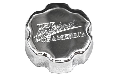 Billet Custom (GMBC-127-HEART-POL) Polished 'Heartbeat' Master Cylinder Cap for Chevrolet Camaro Caps Billet Custom GMBC-127-HEART-POL
