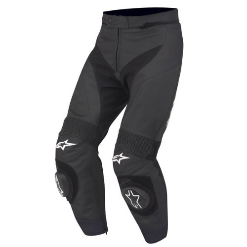Alpinestars GP Plus Leather Pants 46 Black Racing Suits Alpinestars AlpinestarsGPPlusPantsMens-46-Black