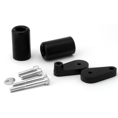 NEW Frame Sliders for 2004 2005 Kawasaki ZX10R Carbon Black 04 05 Frame Sliders Wotefusi P384*