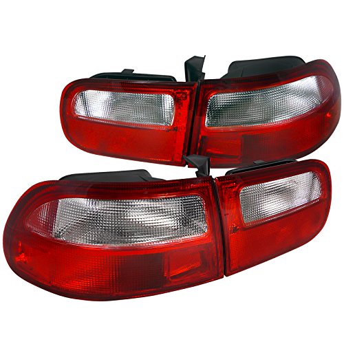 Brake & Tail Light Assemblies Spec-D Tuning LT-CV923RPW-RS