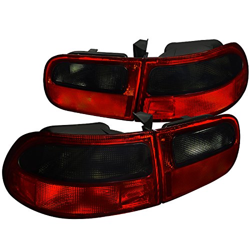 Brake & Tail Light Assemblies Spec-D Tuning LT-CV923RG-RS