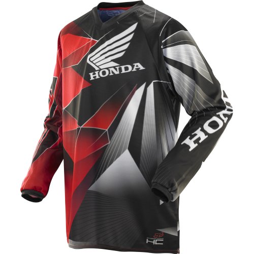 Fox Racing HC Honda Men's Off-Road Motorcycle Jerseys - Red / Small Jerseys Fox 08302-003-S