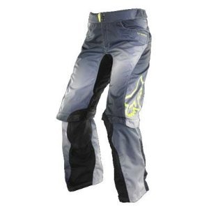 Fox Racing Switch Kenis Women's MotoX/Off-Road/Dirt Bike Motorcycle Pants - Grey/Yellow / Size 9/10 Protective Pants Fox Racing 08346-086-9/10
