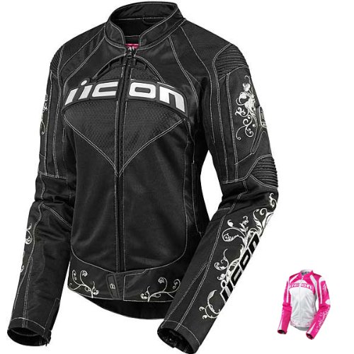 Gloves ICON IconContraSpeedQueenJacket-L-Pink