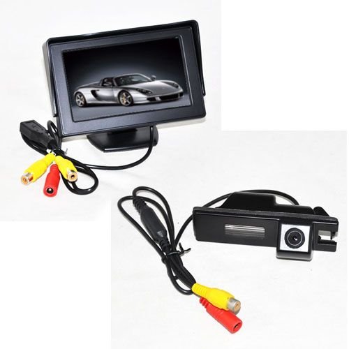 New DC 9V-15V For OPEL Zafira Useful 4.3 LCD HD Monitor Car Camera Kit Vehicle Backup Cameras Wotefusi CS83*