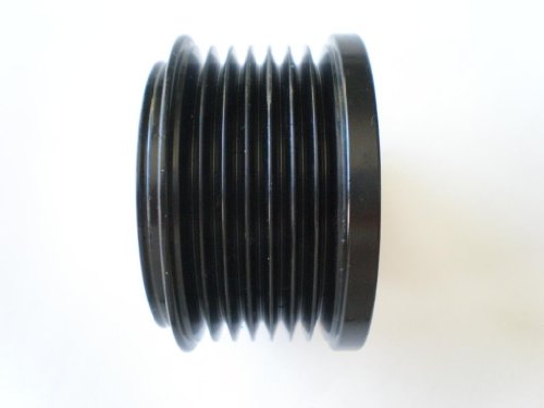 Alternator Clutch Pulley Fits Ford LCV Europe Van Transit 2400, Duratorq 2006-2010, Land Rover Europe Truck Defender 90,110 2400, Ford Eng 2006-2010 F-00M-391-125, 535 0128 10, F-556174.01, 0-121-615-003, 1404792, 1581844, 6C1T-10300-CA, 6C1T-10300-CB, 6C1T-10300-CC, 7H12-10300-AA, 23977 Pulleys ZNP ZNP-28702