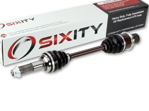 Sixity 2005 Yamaha 400 Kodiak 4X4 Rear Left ATV Axles Back Driver Side CV Axles Sixity 4001491987