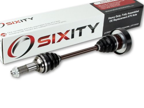 Sixity 2005 Yamaha 660 Grizzly 4X4 Rear Left ATV Axles Back Driver Side CV Axles Sixity 4001480518