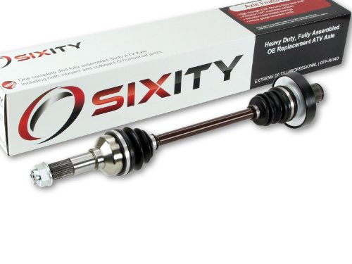 Sixity 2008 Yamaha 700 Rhino 4X4 Rear Left ATV Axles Back Driver Side CV Axles Sixity 4001425137
