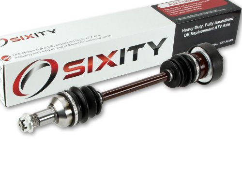 Sixity 2008-2010 Arctic Cat 700 4X4 Rear Right ATV Axles Back Passenger Side Axles Sixity 4001532443