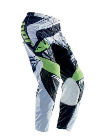 Thor MX Phase Swipe Men's Off-Road Motorcycle Pants - Green / Size 36 Protective Pants Thor 2901-4482-PU