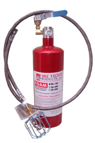 Fire Fight Products - SS100-R4-FOAM Large Format 2 Liter FOAM Foam Automatic release Fire Supression Fire Extinguishers Fire Fight Products SS100R4 FOAM