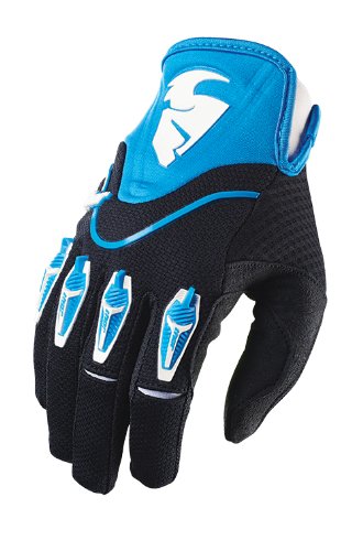 Thor Flow Gloves , Gender: Mens/Unisex, Primary Color: Blue, Size: 2XL, Distinct Name: Blue 3330-2796 Gloves Thor 33302796