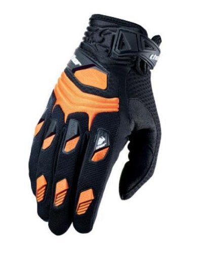 Thor 2014 Deflector Gloves , Gender: Mens/Unisex, Primary Color: Orange, Size: XL, Distinct Name: Orange 3330-2813 Gloves Thor 3330-2813-PU
