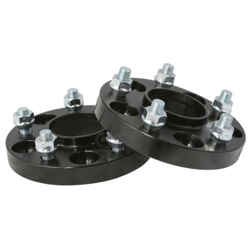 Wheel Adapters & Spacers Precision European Motorwerks 25mm-5100-56.1-BK