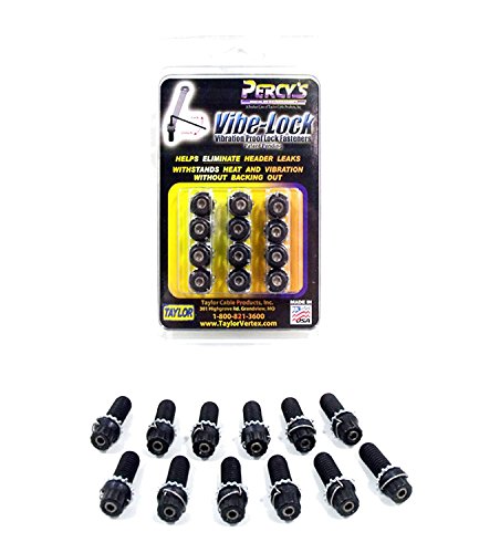 Percy's (310007) Vibe-Lock Black Oxide Bolt Kit, Pack of 12 Engine Parts Percy's High Performance 310007