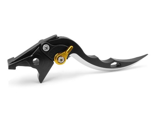 1 Piece OEM Adjustable Blade Style Motorcycle Motorcross Brake Lever Black Fit For Aprilla RSV MILLE/R/Factory 2004-2008 F-11 Drive Train MAO mao-08-13FF-blade-brake-018-BK