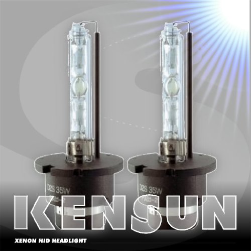 HID Xenon Low Beam Headlight Replacement Bulbs by Kensun - (Pack of two bulbs) - D2S - 30000K Headlight Bulbs Kensun Kensun-B-D-pr-1040