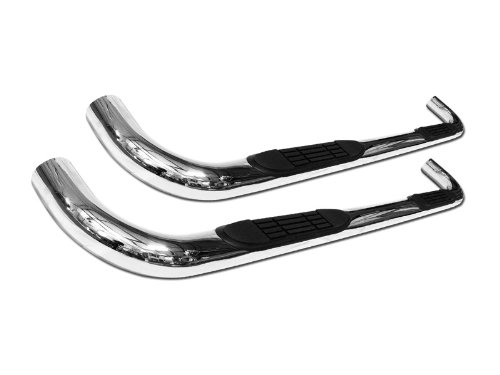 3 T-304 Side Step Nerf Bars Rail Running Boards Ranger Super Cab Cs2 Nerf Bars Topline_autopart sbhd-rang98xc-20-ch-001