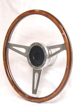 1967 - 1973 Mustang Shelby Style Steering Wheel w/ Hub Steering System Auto Pro USA