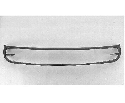 FRONT BUMPER GRILLE Volkswagen Beetle MOLDING; FOR USE WITH FOG LIGHT; BLACK; WITHOUT CENTER BAR. (GRILLES DO NOT COME WITH MANUFACTURER EMBLEMS / LOGOS. THEY ARE TRADEMARK PROTECTED.) Grilles Headlights Depot DS-3-VW1094111V