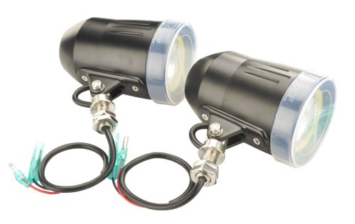 Trail Tech (4FH-125-BK) Eclipse Black Frame Mounted ATV HID Dual Light Kit Electrical Trail Tech 4FH-125-BK