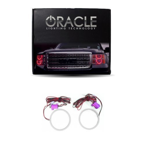 Oracle Lighting CA-CTC1012P-R - Cadillac CTS-V Coupe Plasma Halo Headlight Rings - Red Headlight & Tail Light Conversion Kits Oracle Lighting CA-CTC1012P-R