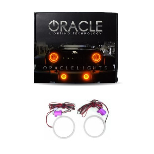 Oracle Lighting DO-CH0510P-A - Dodge Charger Plasma Halo Headlight Rings - Amber Headlight & Tail Light Conversion Kits Oracle Lighting DO-CH0510P-A