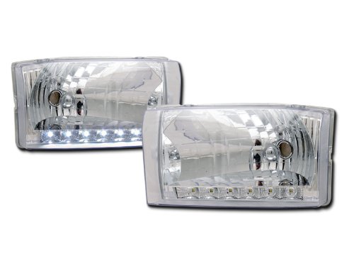 Headlight Assemblies Topline_autopart hlk2-f25099led-ch-001