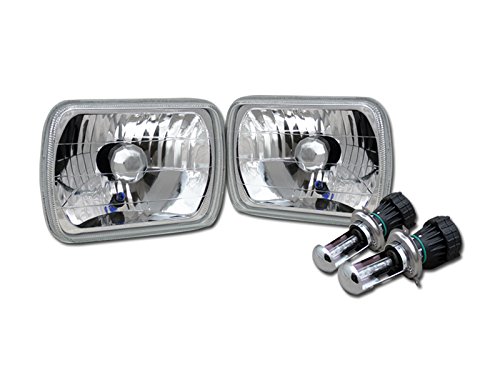 Headlight Assemblies Topline_autopart hl-4x6-ch+hid-ballast+h4-bi-10000k-001
