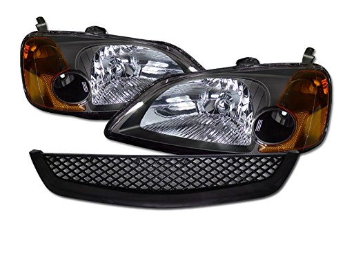 Headlight Assemblies Topline_autopart hldy-civ01-jdma+fg-civ01-abs-bk-001