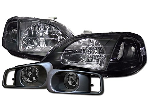 Headlight Assemblies Topline_autopart hldy-civ99-jdm+fl-civ99oe-sm-001