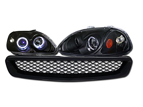 Headlight Assemblies Topline_autopart hlpks-civ96h-ab+fg-civ96-abs-bk-001