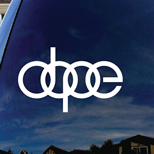 Bumper Stickers, Decals & Magnets SoCoolDesign SCD-100040-WHITE