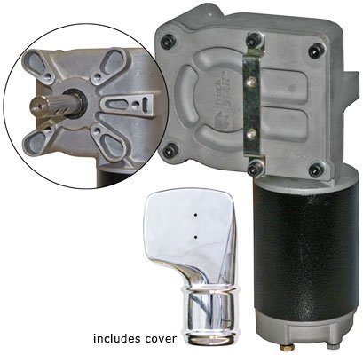 5541095-1BP, 12 Volt DC Electric Gear Motor for Dump Truck Tarp Tarps BA Products 5541095-1BP