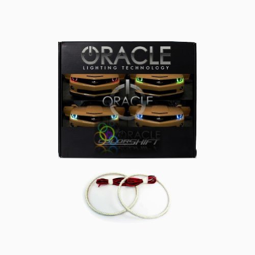 Oracle Lighting FO-MU13-RGB - Ford Mustang ColorSHIFT LED Halo Headlight Kit Headlight & Tail Light Conversion Kits Oracle Lighting FO-MU13-RGB