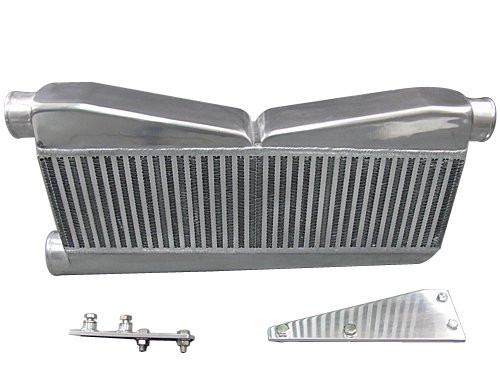 7 inch Height Core Intercooler + Brackets For 79-93 Ford Mustang Cores CXRacing 10242002012