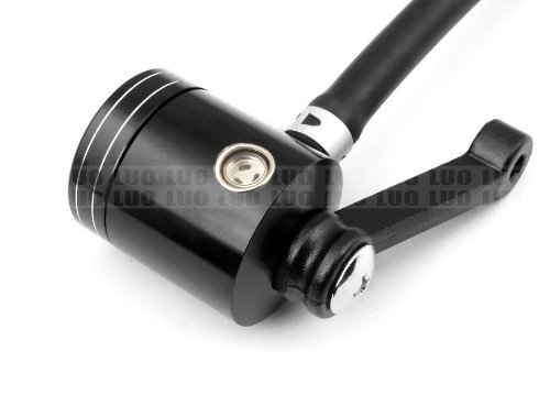 Black Motorcycle Racing CNC Billet Front Brake Clutch Master Cylinder Fluid oil reservoir Fit For KAWASAKI ZZR600 2005 2006 2007 (K-828/F-14) Fluid Reservoirs LUO LUOO-MOTO-810--112-black