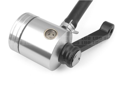 Silver Motorcycle Racing CNC Billet Front Brake Clutch Master Cylinder Fluid oil reservoir Fit For Yamaha YZF R6 1999 2000 2001 2002 2003 2004 (Y-688/F-14) Fluid Reservoirs LUO LUOO-MOTO-810--001-silver