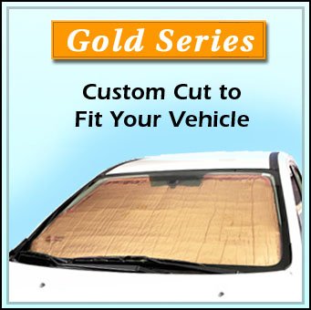 GOLD SERIES Sunshade for Honda Civic Sedan 2006 2007 2008 2009 2010 2011 Heatshield Windshield Custom-fit Sunshade Sunshades HeatShield GS-1097