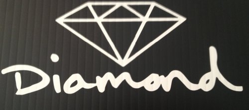 Bumper Stickers, Decals & Magnets Diamond Supply Co decal 