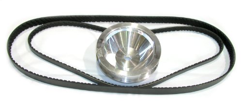 3SX Underdrive Aluminum Crank Pulley 3000GT 4-Groove + Belts Crankshafts 3SX PULLEY3SXDOHC92UDBLT