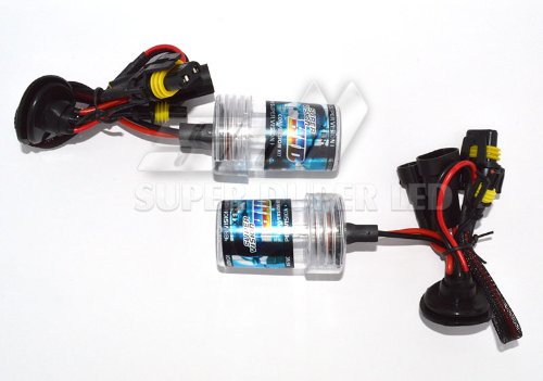 Pair Xenon HID Replacement Light Bulbs H1 4300K Electrical Super Duper LED HIDBULBS-PAIR-H1-4300K