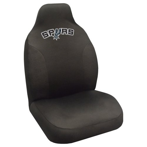 FANMATS NBA San Antonio Spurs Polyester Seat Cover Seat Covers Fanmats 15136