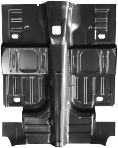 65 66 67 68 Mustang Floor Pan, Complete (Coupe & Fastback+C547) Floor Pans Dynacorn RP-3648C