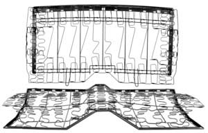 Floor Pans Dynacorn RP-1052H