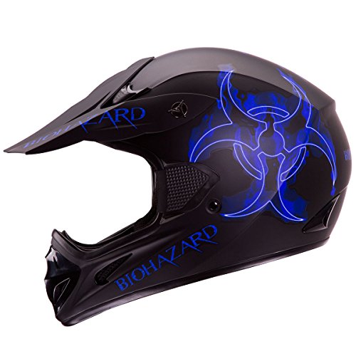 Helmets IV2 602-MBK-BLUBIO